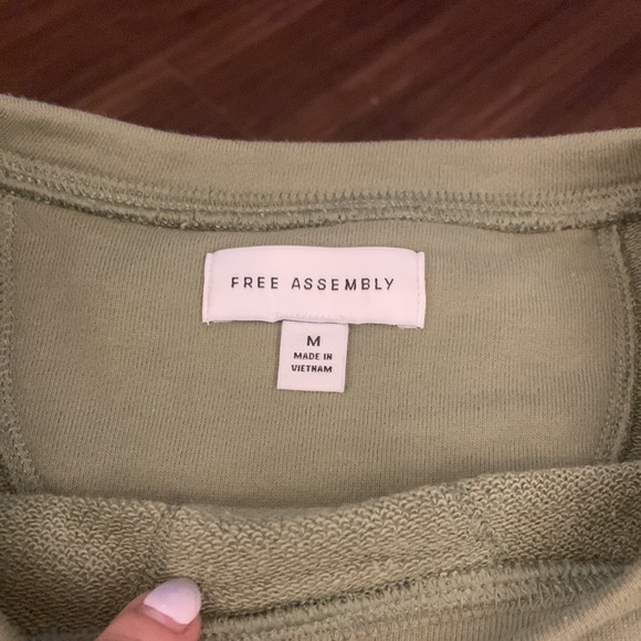 Free Assembly Women's Sweatshirt Dress Sz M - Picture 4 of 7